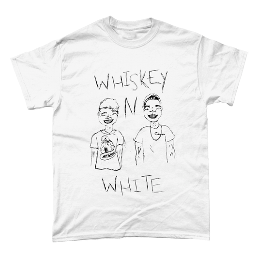 Whiskey n White Hand Drawn Unisex T-Shirt